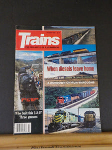 Trains Magazine 1985 October When diesels leave home Rundown on run throughs