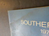 Southern Pacific Company Annual Report 1975 Financials Railway Map