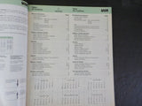 VIA Timetable Lot of 17 1987-1998 Various Dates  National System time tables