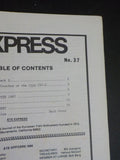 ETE Express Lot of 20 issues 1976-1991 Not a complete run