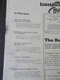 Louisville & Nashville Employee Magazine L&N 1958 July  DAMAGED