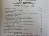 Railway Magazine 1951 January North British Locomotive Co Last Ivatt Atlantic