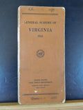 General Scheme of Virginia 1944 November USPS Railway Mail Station 3rd Div