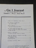 Gauge One Journal Ga 1 Issue #2 Apr-June 1984