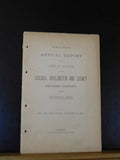 Chicago Burlington & Quincy Railroad Company Annual Report 1896 Dec 31