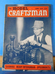 Model Craftsman RMC 1942 June Building a Diesel-Electric Switcher Hi-Rail-Simpli