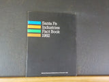 Santa Fe Industries Fact Book 1982 istorical Statisical Financial data