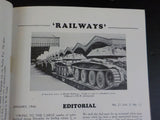 Railways Magazine Bound Volume III Jan - Dec 1942 Nos 21-32
