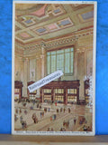 Postcard East End of Grand Lobby Union Station Kansas City MO Card #H2717 1921
