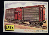 TCG Trading Card 67 Live Poultry Car Live Poultry Transportation  Train Railroad