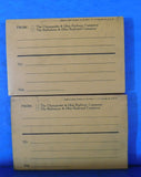 C&O B&O Form X-35 Rev 11-71 From To Via  Forms 2 packets