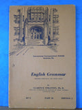 ICS English Grammar #3077 Parts 1, 5, 7, 9, 10  Lot of  booklets International
