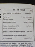 Chessie News Magazine Vol 1 #1 1997 October Premiere Issue  SPECIAL REPRINT