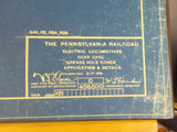 Blueprint PRR Electric Locomotives Gear Case Grease Hole Cover application456500
