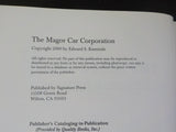 Magor Car Corporation The by Edward Kaminski  W/ dust jacket
