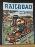 Railroad Magazine 1954 Sept  C&S Locos Streetcar Post Offices Steam Railroading