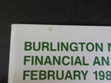 Burlington Northern Inc Financial Analysts Presentation 1981 February BN sc