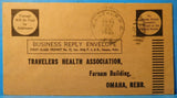 RPO New York & Chicago Business Reply Envelope 1933 Oct 26 TR 39