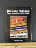 Railroad Stations Depots & Roundhouses by Michael Golay Dust Jacket