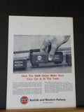 Norfolk and Western Magazine 1964 November Employee New era in RR History