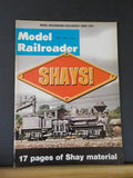 Model Railroader Magazine 1971 May Shays 17 pages of Shay material