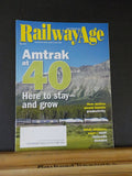 Railway Age 2011 May Amtrak at 40 How motive power boosts productivity