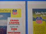 Ads Union Pacific Railroad Lot #47 Advertisements from various magazines (10)