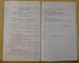 Southern Line New South Wales Special Train Notice #181 1953 Easter Holidays