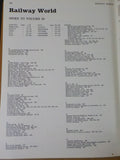 Railway World Bound Vol. XXXII Jan-Dec 1971