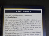 Atlas O, LLC 40’ Wood Reefer Collector’s Guide first Edition 2000-2004 Atlas