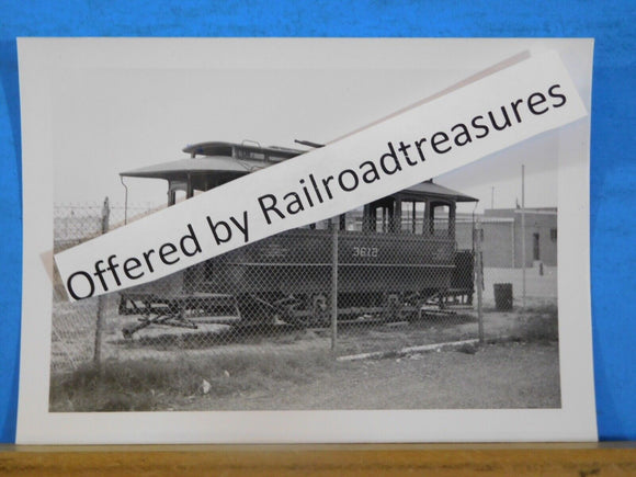 Photo Baltimore Transit Company Trolley #3612 Baltimore Rail Yard