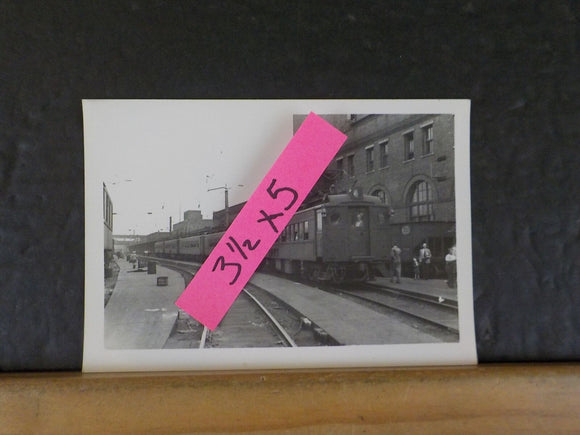 Photo Pennsylvania Railroad Locomotive #755 3.5X5 Black & White Sunnyside Yard