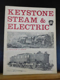 Keystone Steam & Electric by Williamson D. Edson PRR Soft Cover 1974