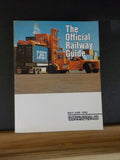 Official Railway Guide 1990 May June North American Freight Intermodal Connectio