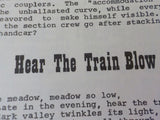 Railroad Enthusiast 1973 Winter Spring Stan Bradley Railroadin Nostalgia Iss