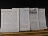 Depot Street Journal Lot of 44 1988-1991 Newsletter MA Assoc of RR Passengers