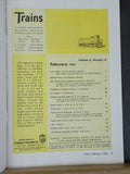 Trains Magazine 1946 February Rio Grande Englewood station PGE Palisades Canyon