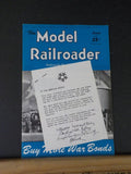 Model Railroader Magazine 1945 June High side gondola Catenary & Control Car Dum