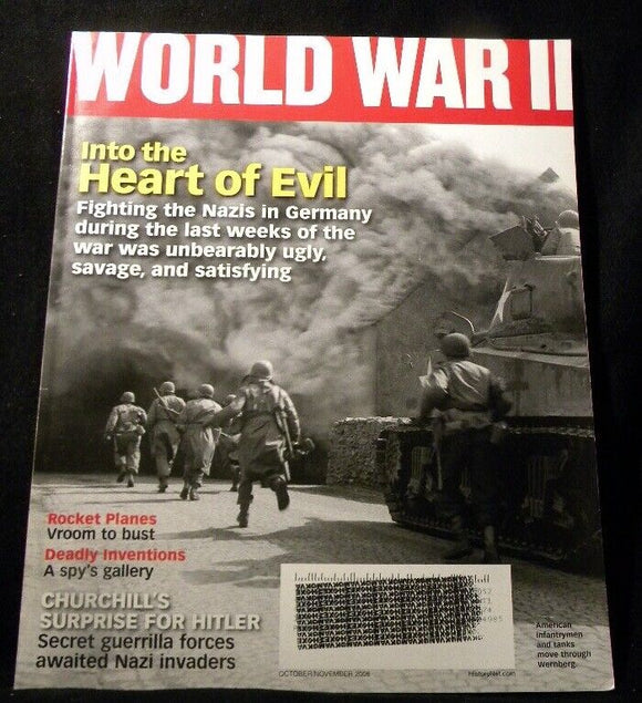 World War II 2008 October November Magazine Rocket Planes Churchill's surprise