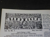Bandwagon 1972 May June Circus Magazine Masters of the steel arena Cole Bros