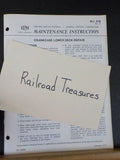 EMD Maintenance Instructions MI 315 Rev D Crankcase Lower deck repair