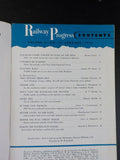Railway Progress 1952 Jan NKP Stocks Bonds Floating rails Feeder Line