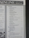 Mainline Modeler 1984 August Loading ramps KCS painting guide PS-1 RS3