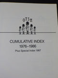 Old Toy Soldier Newsletter Vol 12 #1 1988 April  Ten year index
