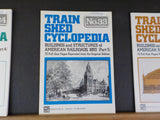 Train Shed Cyclopedia Lot 1893 Buildings & Structures American Railroads 4 bks