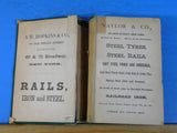 Poor's Manual of Railroads 1869-70  History rolling stock more