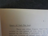 Featherbed Rules, Railroad Manpower and the T.P & W.  Stapled
