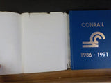 Conrail Motive Power Review 1986-1991 by Paul K. Withers with Dust Jacket 1992
