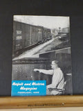 Norfolk and Western Magazine 1959 February N&W Employee    DAMAGED