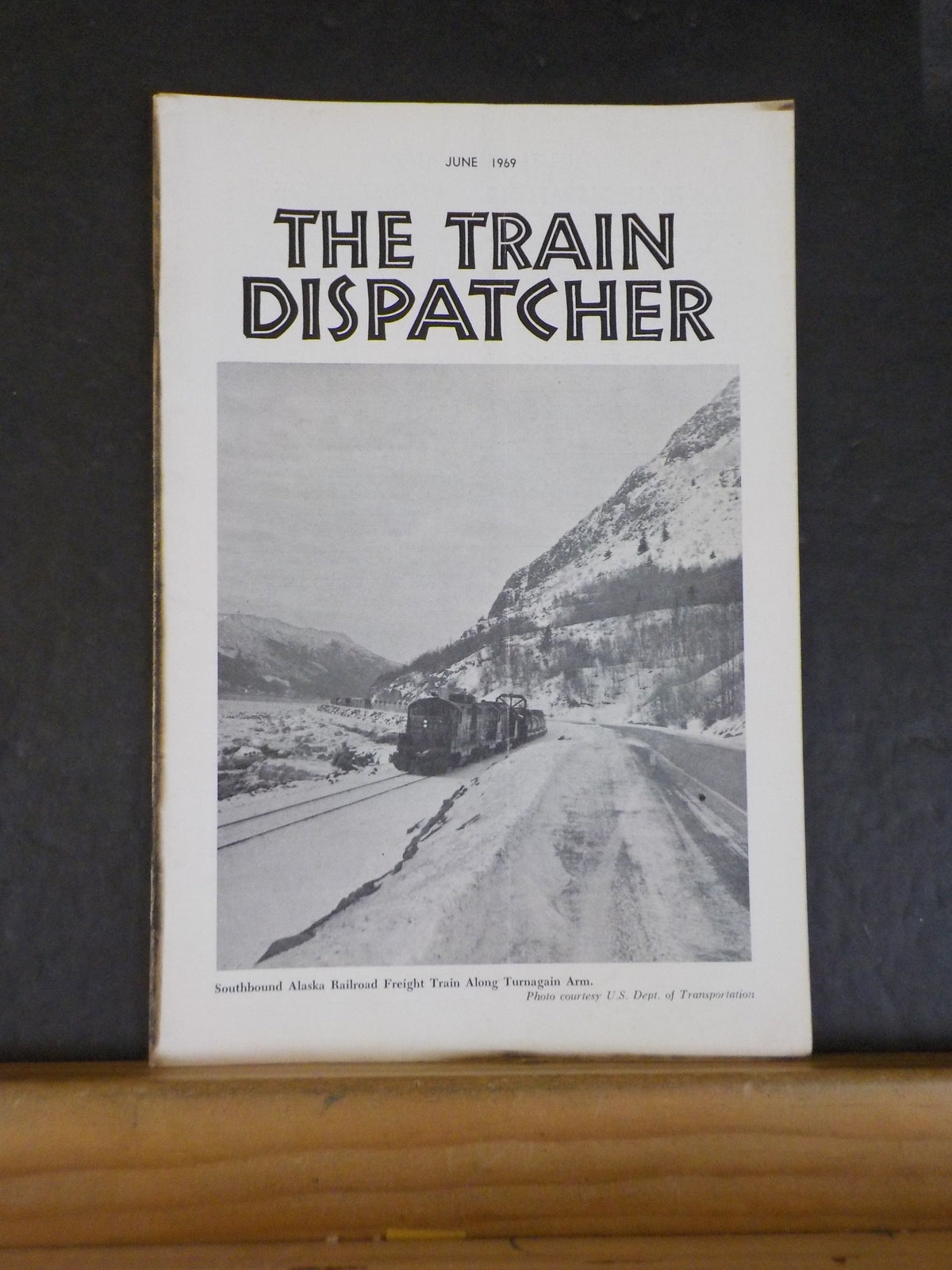 Train Dispatcher 1969 June Southbound Alaska Railroad Freight Train ...